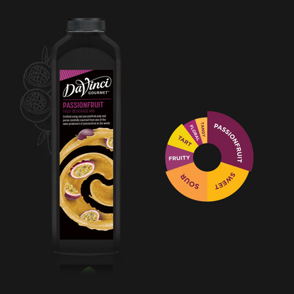 Hỗn hợp sinh tố Davinci Chanh Dây (Fruitmix Passionfruit) 1.000 ml x 6 chai 1.png