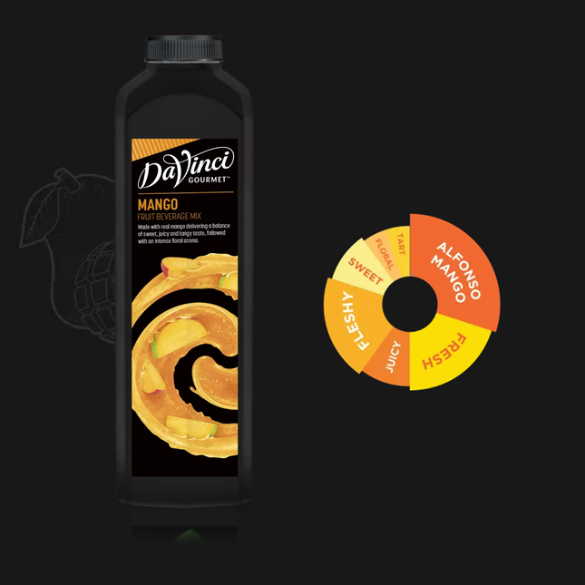 Hỗn hợp sinh tố Davinci Xoài (Fruitmix Mango) 1.000 ml x 6 chai 1.png