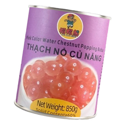 Hạt nổ củ năng ánh hồng LerMao 900g x 12 lon