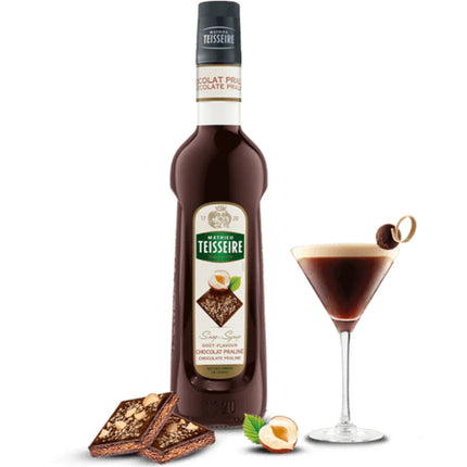 Syrup Teisseire Socola Hạt Dẻ (Chocolate Praline) 700 ml x 6 chai
