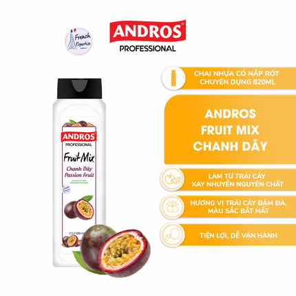 Mứt Trái Cây (Fruit Mix) Andros Chanh Dây ( Passion Fruit ) 820ml x 8 Chai 1.png
