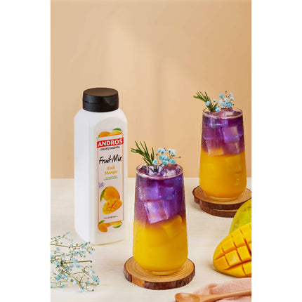 Mứt Trái Cây (Fruit Mix) Andros Xoài (Mango) 820ml x 8 Chai 3.jpg