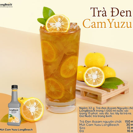 Mứt cam Yuzu LongBeach (Yuzu Orange) 900 ml 3.jpg