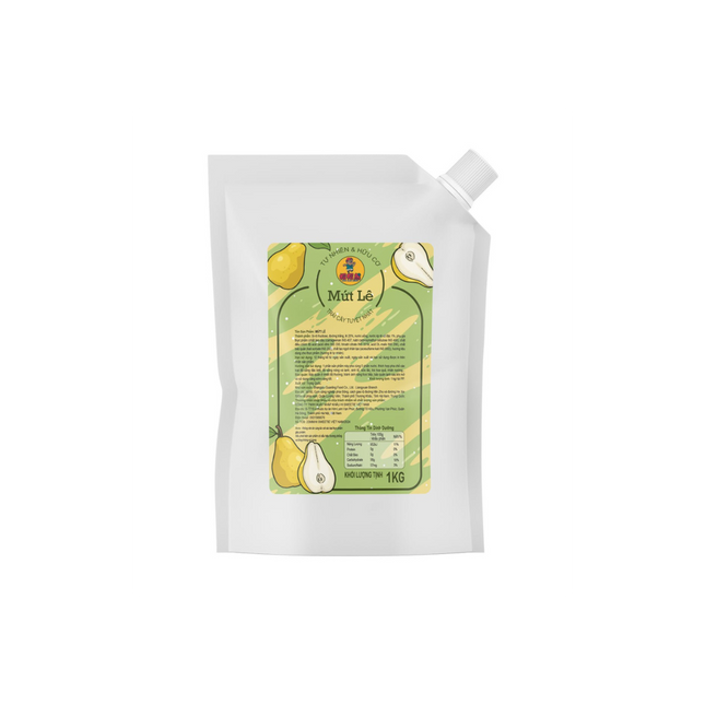 Mứt Lê (Pear) LerMao 1kg x 12 Túi