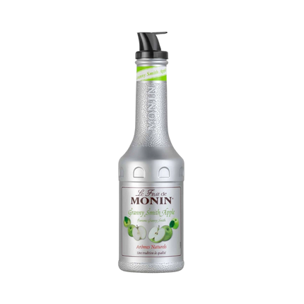 Mứt Trái Cây (Fruit Mix) Monin Táo Xanh (Green Apple) 1.000 ml x 4 Chai
