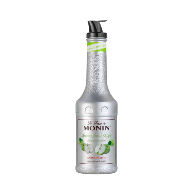 Mứt Trái Cây (Fruit Mix) Monin Táo Xanh (Green Apple) 1.000 ml x 4 Chai