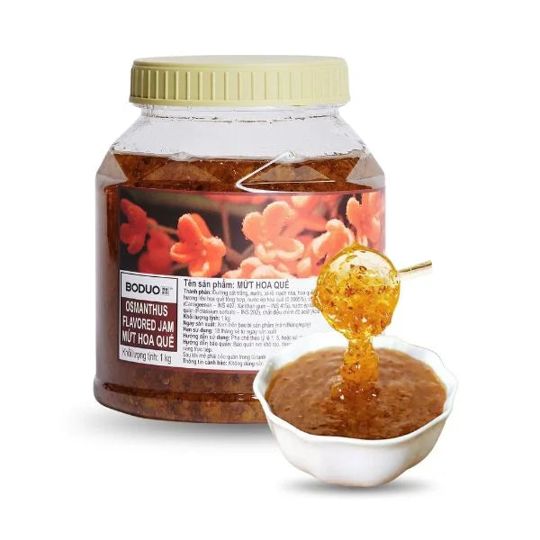 Mứt Hoa Quế Boduo 1kg x 12 hộp