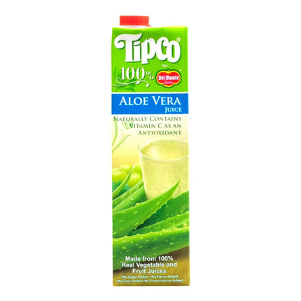 Nước Ép Nha Đam Và Nho Trắng Tipco 1000ml x 12 hộp