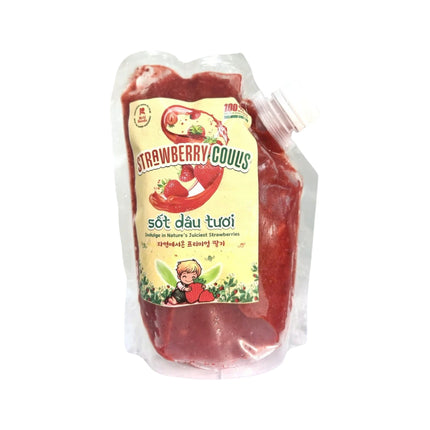 Sốt Dâu Tươi Đông Lạnh Relifood 1kg