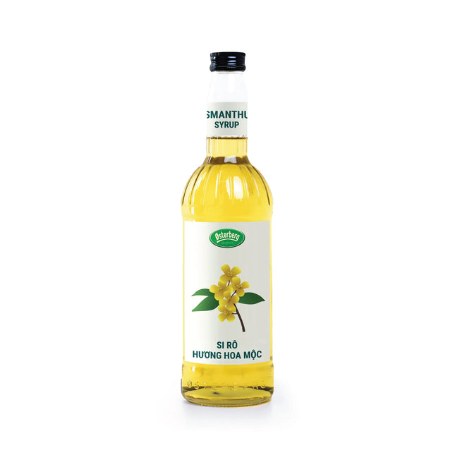 Syrup Osterberg Hương Hoa Mộc (Osmanthus Syrup) 750 ml x 6 Chai