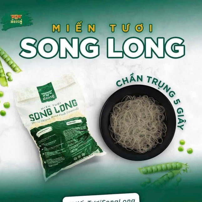 Miến Tươi Song Long 3kg x 8 Gói