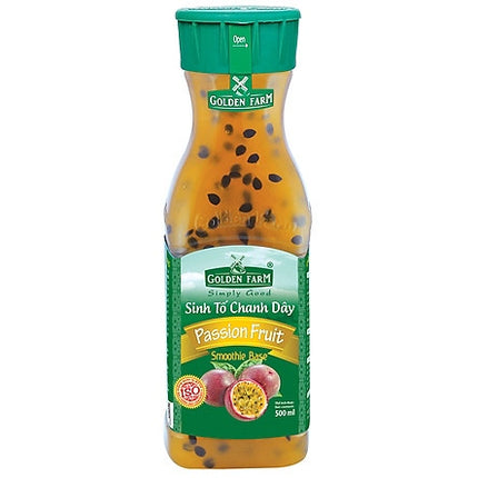 Sinh Tố Chanh Dây Golden Farm (Passion Fruit Smoothie Base - GF) 500 ml.jpg