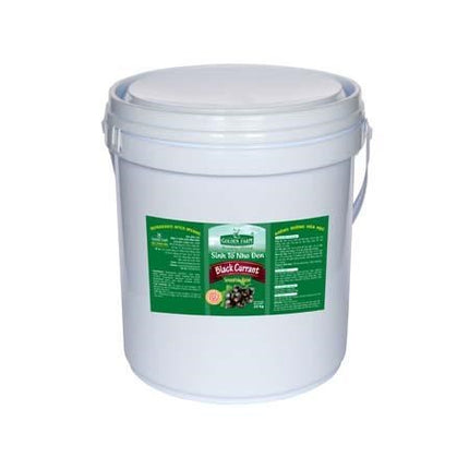 Sinh Tố Nho Đen - Golden Farm (Black Currant Smoothie Base - Golden Farm) 22kg.jpg