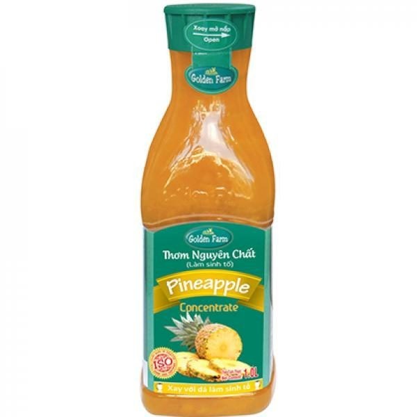 Sinh Tố Thơm Golden Farm (Pineapple Smoothie Base - GF) 1.000 ml.jpg