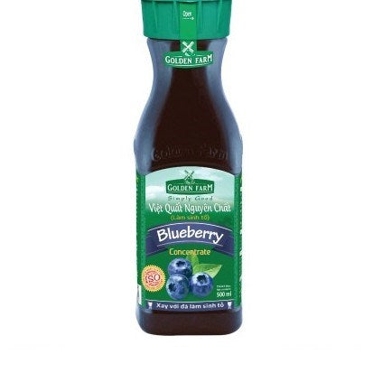 Sinh Tố Việt Quất Golden Farm (Blueberry Smoothie Base - GF) 500 ml.jpg