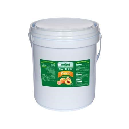 Sinh Tố Đào - Golden Farm (Peach Smoothie Base - Golden Farm) 22kg.jpg