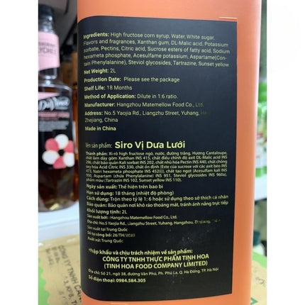 Syrup BODUO Dưa Lưới 2.000 ml x 8 Chai 2.jpeg