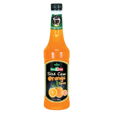 Syrup Cam Mama Rosa (Orange Syrup - Mama Rosa) 700 ml x 12 chai