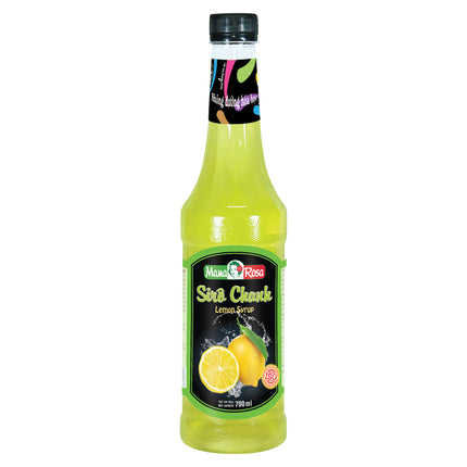Syrup Chanh Mama Rosa (Lemon Syrup - Mama Rosa) 700 ml x 12 chai