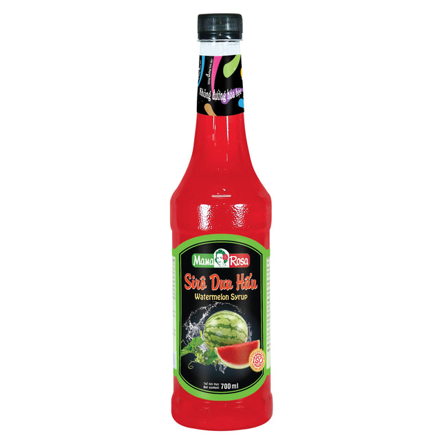 Syrup Dưa Hấu Mama Rosa (Watermelon Syrup - Mama Rosa) 700 ml x 12 chai