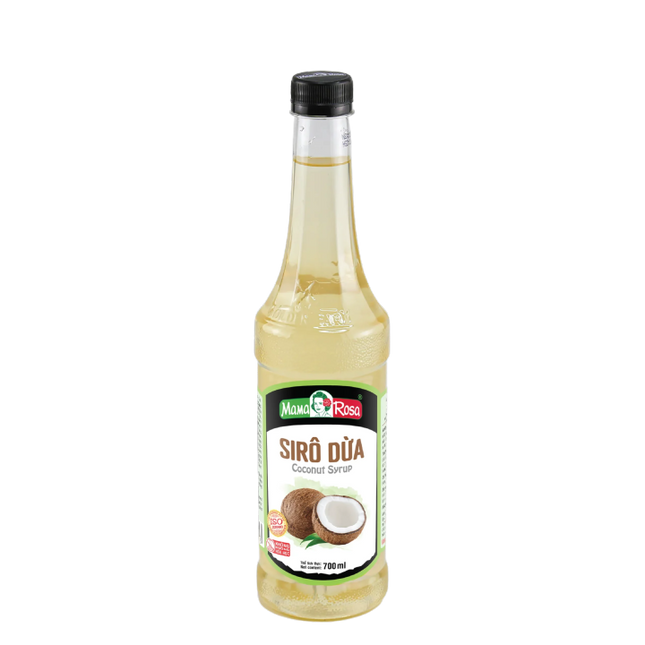 Syrup Dừa Mama Rosa (Coconut Syrup - Mama Rosa) 700 ml x 12 chai