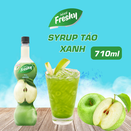 Syrup Freshy Táo Xanh (Green Apple  Pomme Verte) 710ml 1.jpg