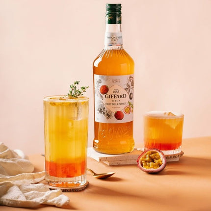 Syrup Giffard Chanh Dây (Passion Fruit) 1.000 ml x 6 Chai.jpg