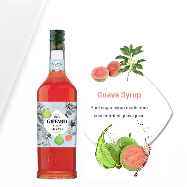 Syrup Giffard Ổi (Guava) 1.000 ml x 6 Chai.png