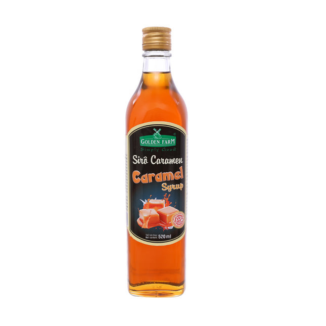 Syrup Golden Farm Caramel (Caramel Syrup) 520 ml x 12 chai.jpg