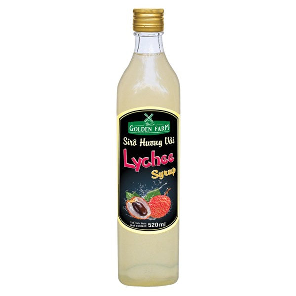 Syrup Golden Farm Vải (Lychee Syrup) 520 ml.jpg