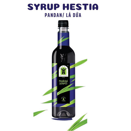 Syrup Hestia Lá Dứa (Panda) 750ml x 12 Chai 1.jpg