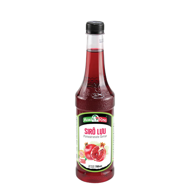Syrup Lựu Mama Rosa (Pomegranate Syrup - Mama Rosa) 700 ml x 12 chai