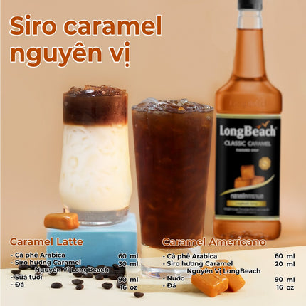 Syrup Longbeach Caramel Nguyên Vị (Classic Caramel) 740ml 2.jpg