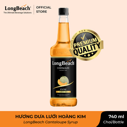 Syrup Longbeach Dưa Lưới Hoàng Kim (Cantaloupe) 740 ml 1.jpg