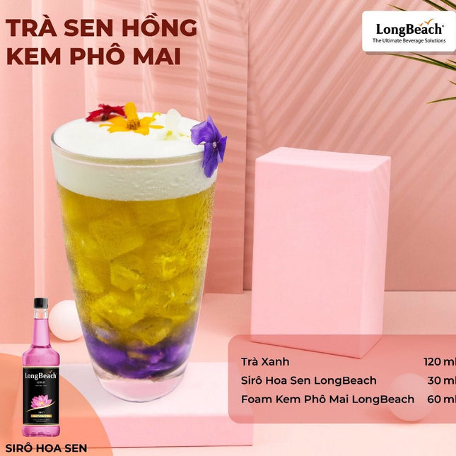 Syrup Longbeach Hoa Sen (Lotus) 740 ml 2.jpg