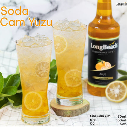 Syrup Longbeach Yuzu (Yuzu Orange) 740 ml 2.jpg