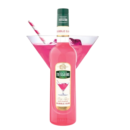 Syrup Teisseire Kẹo Bông Gòn (Bubble Gum) 700 ml x 6 chai 1.png