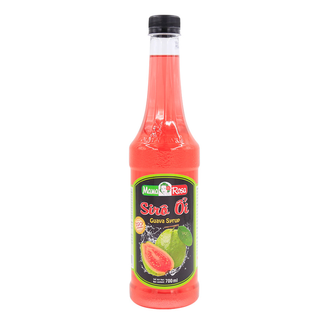 Syrup Ổi Mama Rosa (Guava Syrup - Mama Rosa) 700 ml x 12 chai