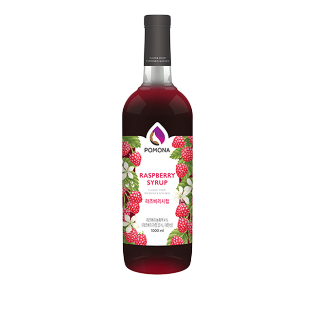 Syrup phúc bồn tử POMONA (Raspberry Syrup) 1000 ml.png