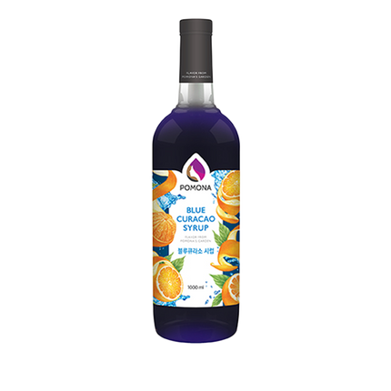 Syrup vỏ cam xanh POMONA (Blue Curacao Syrup) 1000 ml.png