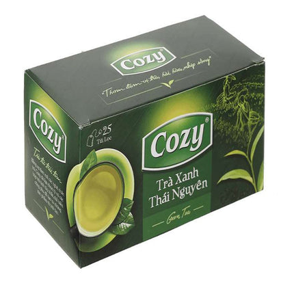 Trà Cozy Túi lọc Xanh Thái Nguyên (2g x 25 góihộp) x 36 hộp.jpg