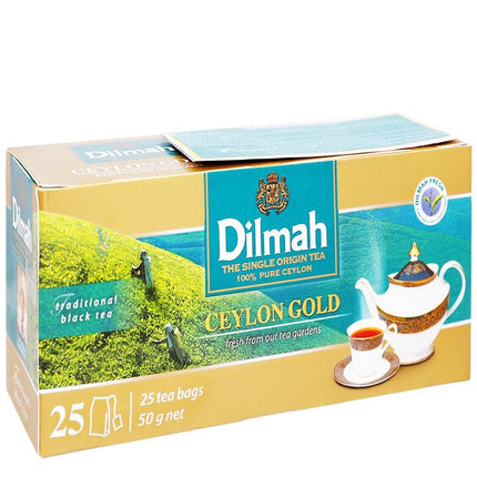 Trà Dilmah Ceylon Gold hộp 50g (25 gói x 2g) x 12 hộp.jpg