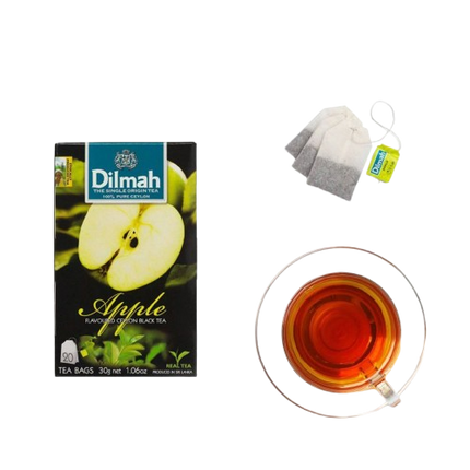Trà Dilmah Táo - Apple (20 túi x 1.5 gram) x 12 Hộp 3.png
