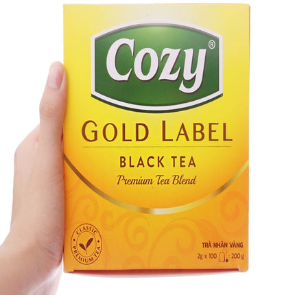 Trà Nhãn vàng Cozy 100 gói (2g x 100 góihộp) x 18 hộp 1.jpg