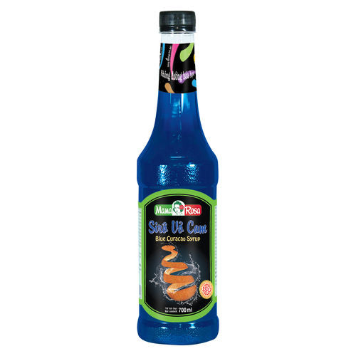 Syrup Vỏ Cam Mama Rosa (Blue Curacao Syrup - Mama Rosa) 700 ml x 12 chai