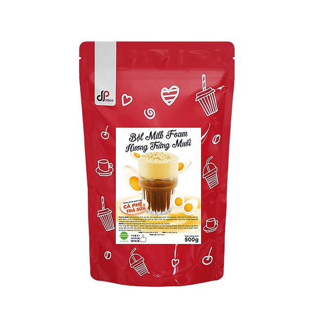 Bột Milk Foam Trứng Muối DP FOOD 500g