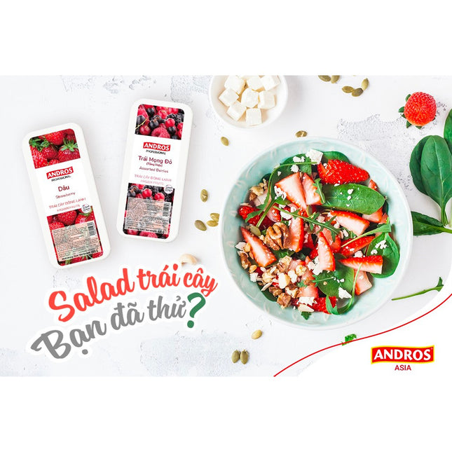Dâu Trái Đông Lạnh Andros 600g