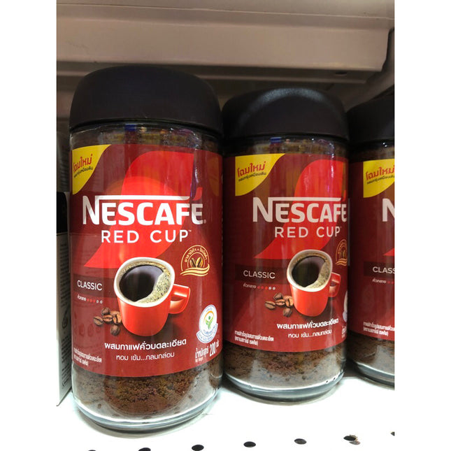 Cà phê hòa tan Nguyên Chất Red Cup Nescafe 200g x 12 Hủ