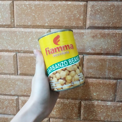 Đậu răng ngựa (đậu cúc) đóng hộp FIAMMA 400g x 24 lon