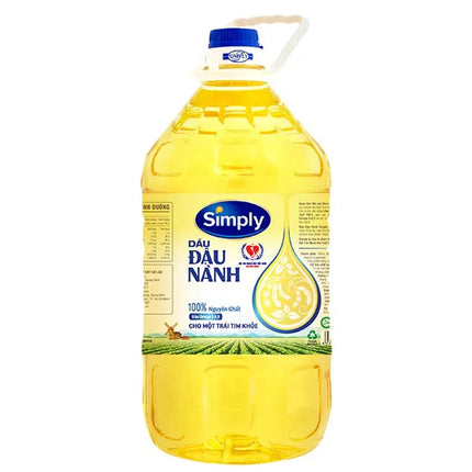 Dầu Đậu Nành Simply 5L x 4 Bình